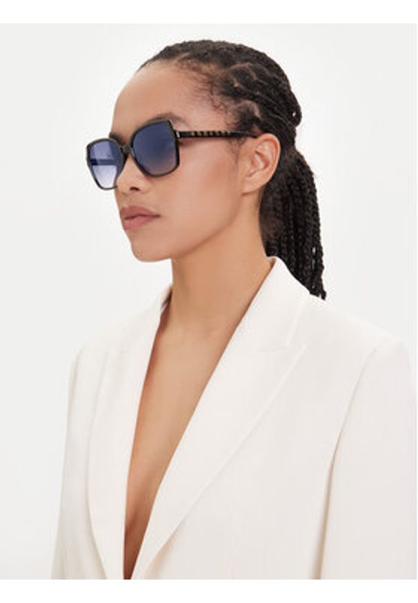 Guess Okulary przeciwsłoneczne GU00100 Czarny. Kolor: czarny