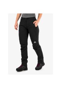 MOUNTAIN EQUIPMENT - Spodnie softshell damskie Mountain Equipment Chamois Pant. Kolor: szary, wielokolorowy, czarny. Materiał: softshell. Sezon: lato. Sport: turystyka piesza