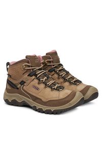 keen - Keen Trekkingi Targhee IV Waterproof Hiking Boot 1028990 Brązowy. Kolor: brązowy. Materiał: nubuk, skóra #5