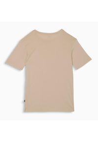 Puma Koszulka Ess Small Logo Boyfriend 68333088. Kolor: beżowy