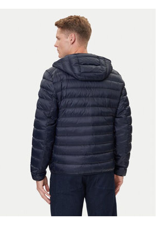 BOSS Kurtka puchowa H-Dimeo 50540450 Granatowy Regular Fit. Kolor: niebieski. Materiał: syntetyk