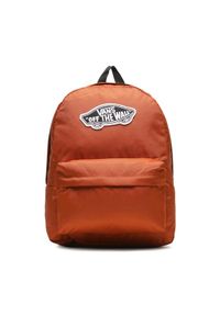 Vans Plecak Wm Realm Backpack VN0A3UI6CKN1 Brązowy. Kolor: brązowy. Materiał: materiał