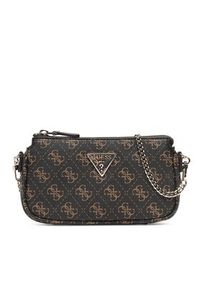 Guess Torebka Noelle (QL) Mini Bags HWQL78 79710 Brązowy. Kolor: brązowy. Materiał: skórzane