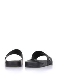 Givenchy - GIVENCHY - Czarne klapki z kontrastowym logo. Kolor: czarny #4