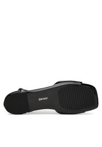 DKNY Sandały Dazey Flat Ankle Strap K1599651 Czarny. Kolor: czarny. Materiał: skóra #3