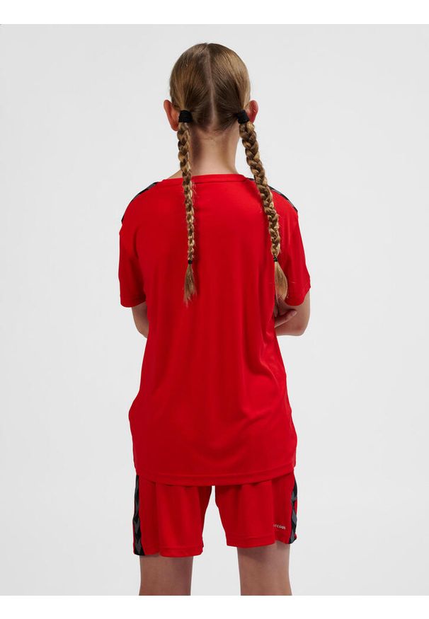 Koszulka dla dzieci Hummel Authentic Pl. Kolor: wielokolorowy, czerwony, różowy. Materiał: poliester. Sport: piłka nożna