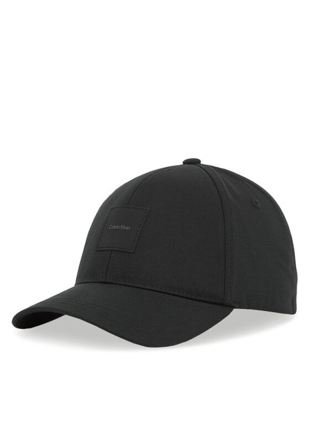 Calvin Klein Czapka z daszkiem Tonal Patch Bb Cap K50K512616 Czarny. Kolor: czarny. Materiał: poliester, materiał