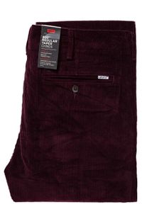 Levi's® - LEVI’S 502 REGULAR TAPER MĘSKIE SPODNIE SZTRUKSOWE SZTRUKS RED 521630010. Materiał: sztruks #8