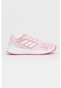 Adidas - adidas Buty kolor różowy. Nosek buta: okrągły. Zapięcie: sznurówki. Kolor: różowy. Materiał: guma. Sport: bieganie