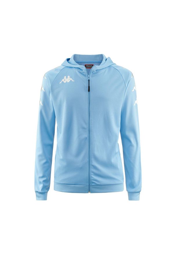 Kurtka dziecięca Kappa Tortona. Kolor: niebieski. Sport: fitness, piłka nożna