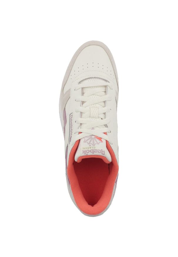 Buty do chodzenia damskie Reebok Classic Leather. Zapięcie: sznurówki. Kolor: biały, wielokolorowy, czarny. Materiał: materiał, skóra. Szerokość cholewki: normalna. Model: Reebok Classic. Sport: turystyka piesza