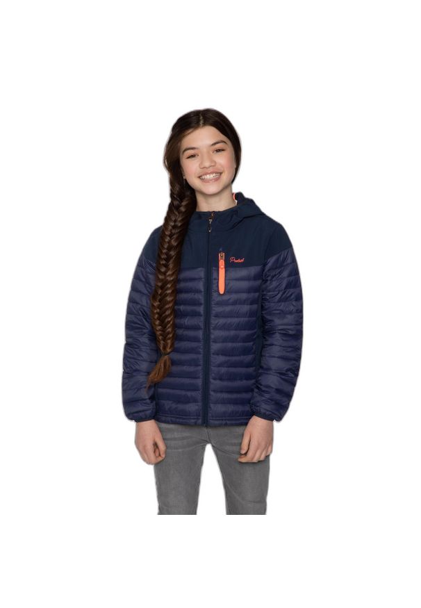 Kurtka dziewczęca Protest Parini. Kolor: niebieski. Materiał: puch