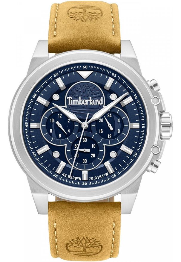 Zegarek męski Timberland TBL.TDWGF0095502 brązowy. Kolor: brązowy
