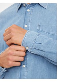 Marc O'Polo Koszula jeansowa 463 9257 22026 Niebieski Regular Fit. Typ kołnierza: polo. Kolor: niebieski. Materiał: bawełna #2