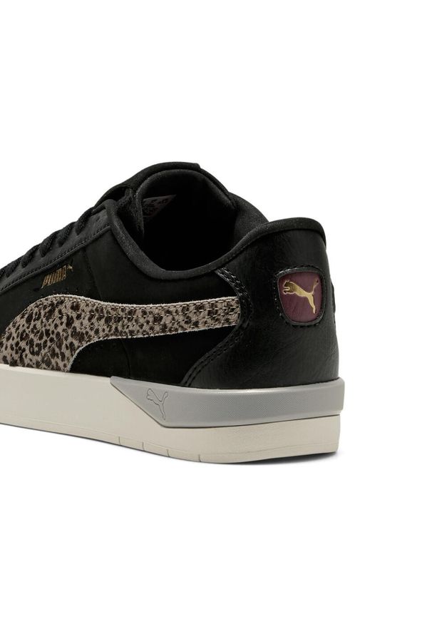 Puma - Damskie sneakersy Jada Classic Animal Flair PUMA Black Gold Team Regal Red. Okazja: na co dzień. Kolor: czarny, czerwony, wielokolorowy, żółty
