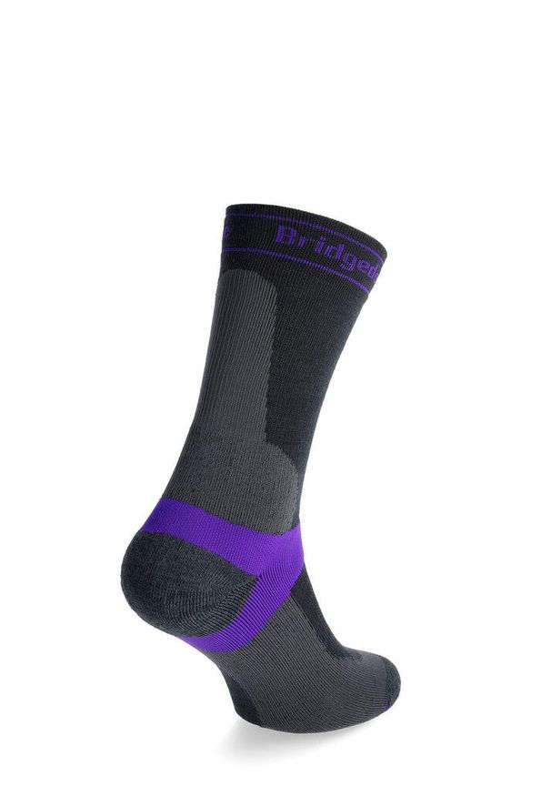 BRIDGEDALE - Skarpety damskie Bridgedale MTB Mid Season Weight T2 Merino Sport Boot. Kolor: czarny