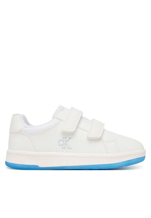 Sneakersy Calvin Klein. Kolor: biały