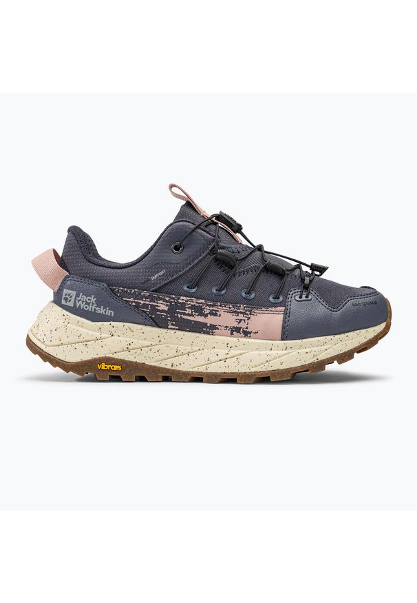 Buty trekkingowe damskie Jack Wolfskin Terraquest Low. Kolor: niebieski. Styl: sportowy