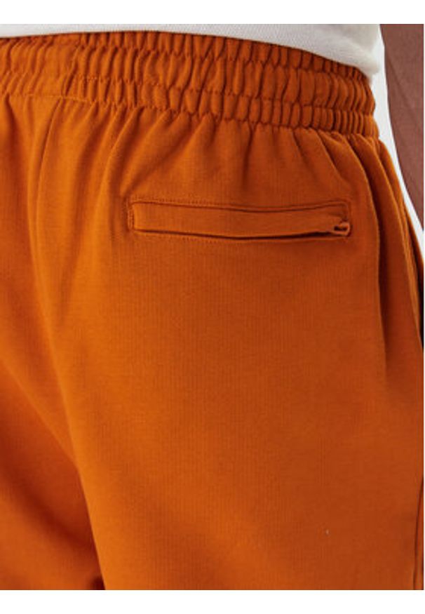 Kappa Spodnie dresowe 351Y41W XQF Beżowy Regular Fit. Kolor: beżowy. Materiał: bawełna