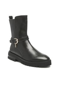 Aigner Botki Ava 15G 1222090 Czarny. Kolor: czarny. Materiał: skóra #5