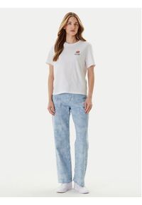 Mustang Jeansy Madison 1016002 Błękitny Wide Fit. Kolor: niebieski