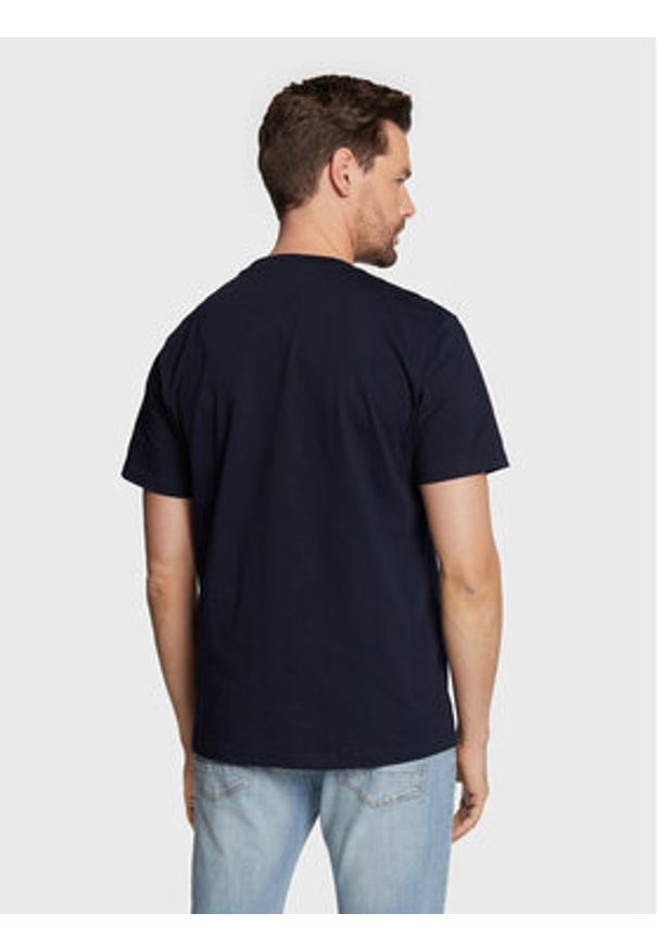 United Colors of Benetton - United Colors Of Benetton T-Shirt 3MI5J1AF7 Granatowy Regular Fit. Kolor: niebieski. Materiał: bawełna