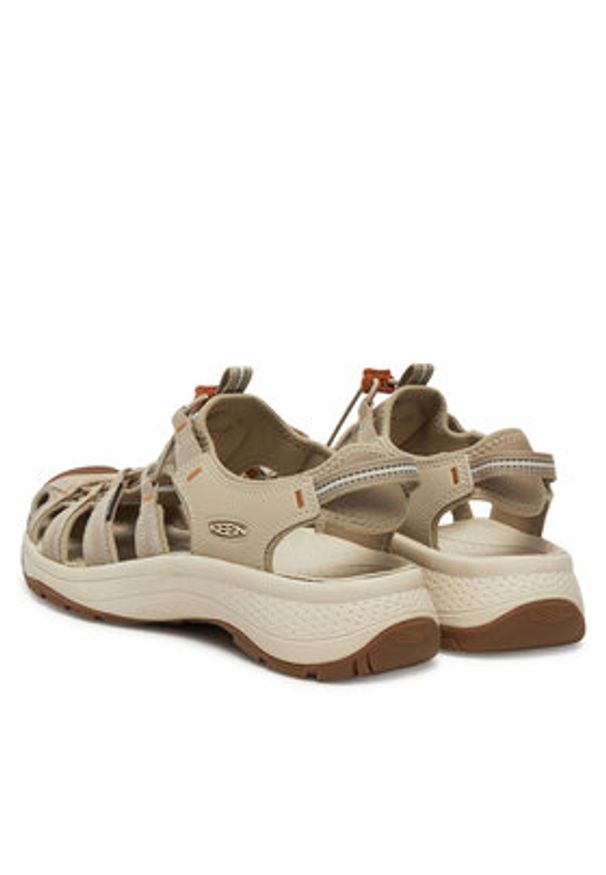keen - Keen Sandały Astoria West Sandal 1030148 Beżowy. Kolor: beżowy. Materiał: materiał