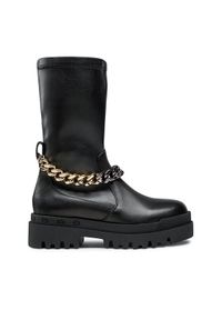 Badura Botki 3040-1 Czarny. Kolor: czarny. Materiał: skóra #1