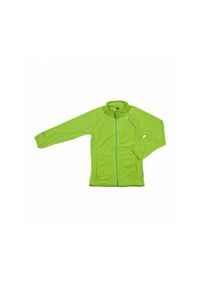 PEAK MOUNTAIN - Dziewczęca bluza z mikropolaru z pełnym zamkiem Peak Mountain Fafone. Kolor: zielony. Materiał: polar. Sezon: zima. Sport: narciarstwo #1