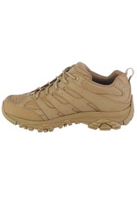 Buty do chodzenia męskie Merrell Moab 3 Tactical Wp. Zapięcie: sznurówki. Kolor: beżowy. Materiał: skóra, materiał. Szerokość cholewki: normalna. Sport: turystyka piesza #2