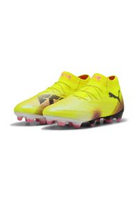 Puma - Buty piłkarskie FUTURE 8 ULTIMATE FG PUMA Yellow Alert Black Sun Struck Pink. Kolor: żółty, wielokolorowy, różowy, czarny. Sport: piłka nożna