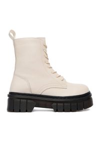 DeeZee Trzewiki 13258-2 Beżowy. Kolor: beżowy. Materiał: skóra #1
