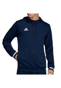 Adidas - Bluza piłkarska adidas Team 19 Hoody M DY8825. Kolor: niebieski, wielokolorowy, biały. Sport: piłka nożna #1