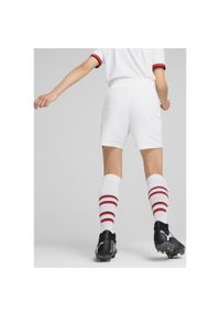 Puma - Młodzieżowe szorty AC Milan 24/25 PUMA White. Kolor: biały. Sport: piłka nożna
