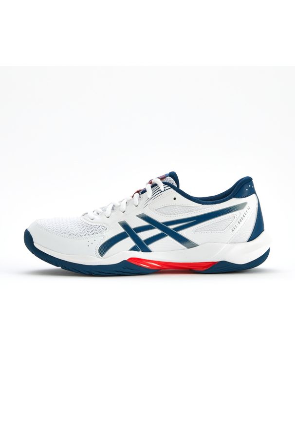 Asics - Chaussures pour Sport d'intérieur Homme, Gel Rocket 12 bleu blanc. Materiał: mesh