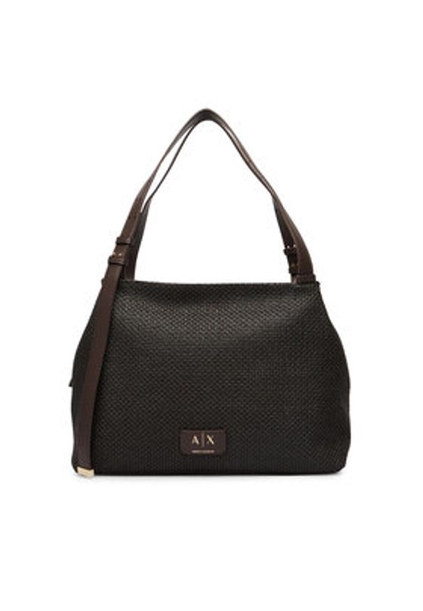 Armani Exchange Torebka XW002603 AF22683 M6219 Brązowy. Kolor: brązowy. Materiał: skórzane