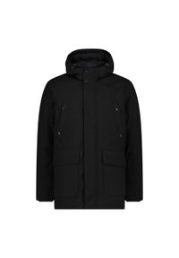 Kurtka męska turystyczna CMP 34K0157. Kolor: czarny. Sport: turystyka piesza #1