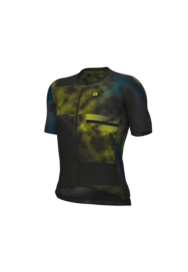 ALÉ CYCLING - Koszulka rowerowa męska Alé Cycling PR-E Atmosfera. Kolor: czarny. Sport: kolarstwo