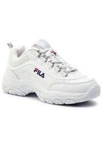 Fila Sneakersy Strada Low Wmn 1010560.1FG Biały. Kolor: biały. Materiał: skóra #7