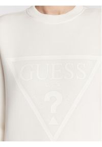 Guess Bluza V3RQ19 K7UW2 Biały Regular Fit. Kolor: biały. Materiał: wiskoza