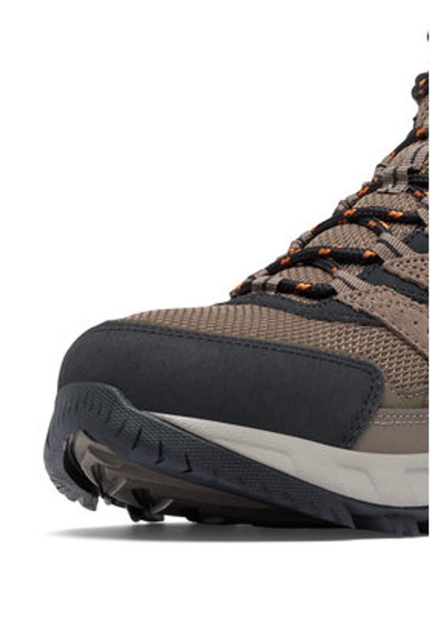 columbia - Columbia Trekkingi Strata Trail™ Mid Waterproof 2076861 Brązowy. Kolor: brązowy. Materiał: materiał. Sport: turystyka piesza
