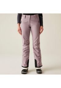 DARE 2B - Damskie wodoodporne izolowane spodnie narciarskie Shrink. Kolor: fioletowy, wielokolorowy, różowy. Sezon: zima. Sport: narciarstwo #1