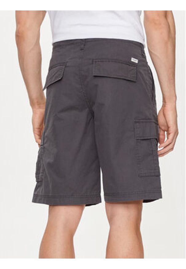 Jack & Jones - Jack&Jones Szorty materiałowe Jpstcole 12253222 Czarny Loose Fit. Kolor: czarny. Materiał: bawełna