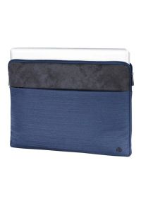 hama - Etui na laptopa HAMA Tayrona 13.3 cali Granatowy. Kolor: niebieski. Materiał: materiał #2