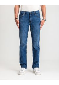 Męskie Spodnie Jeansowe Mustang Style Tramper Straight Denim Blue 1017121 5000 782