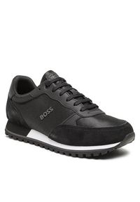 BOSS - Boss Sneakersy 50498133 Czarny. Kolor: czarny. Materiał: materiał