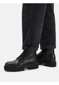 Armani Exchange Trzewiki XDN031 XV875 00002 Czarny. Kolor: czarny. Materiał: skóra #7