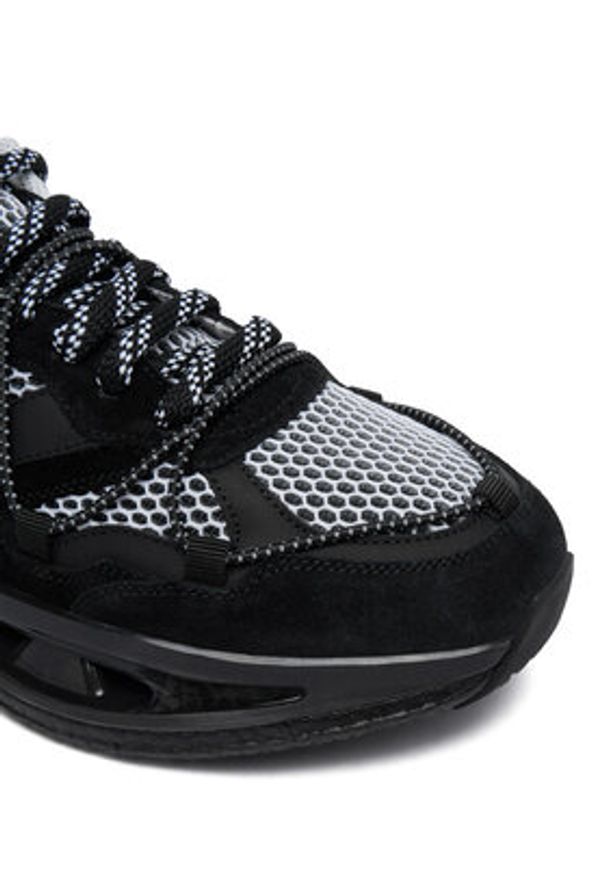 Iceberg Sneakersy Space IU185503 Czarny. Kolor: czarny. Materiał: skóra