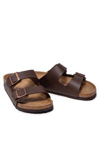 Birkenstock Klapki Arizona Birko-Flor 0051701 Brązowy. Kolor: brązowy. Materiał: skóra #3
