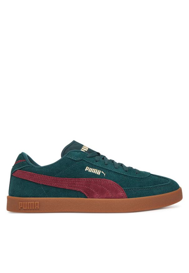 Puma Sneakersy Club II Era Suede 400717 12 Zielony. Kolor: zielony. Materiał: zamsz, skóra. Model: Puma Suede